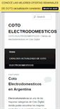 Mobile Screenshot of cotoelectrodomesticos.com